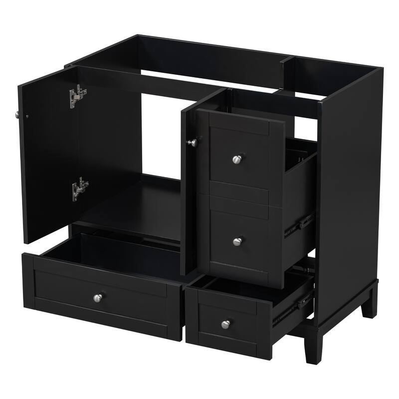 36 Inch Modern Bathroom Vanity with USB Charging