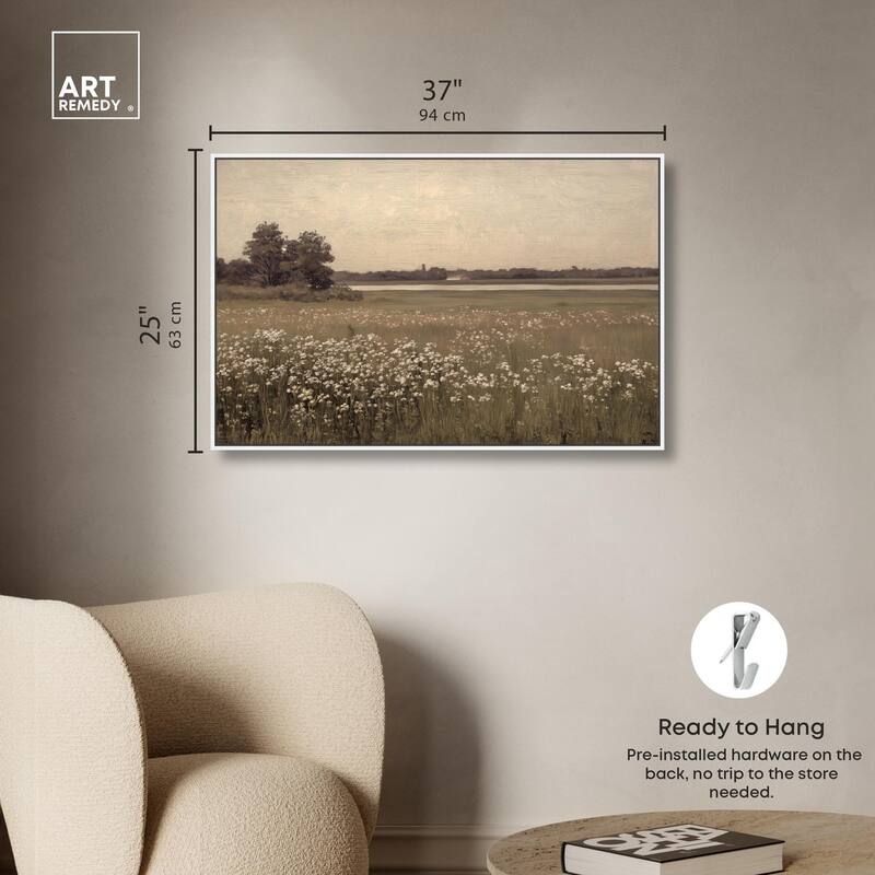 Hazy Day Canvas by Art Remedy
