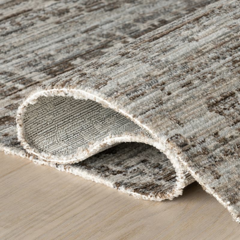 Nuloom Fenora Modern Woven Abstract Washable Rug