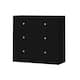 Porch & Den Zoe 3-drawer Engineered Wood Chest - Black