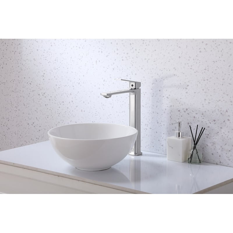 Elegant Lighting FAV-1005 Lena 1.5 GPM Vessel Single Hole Bathroom