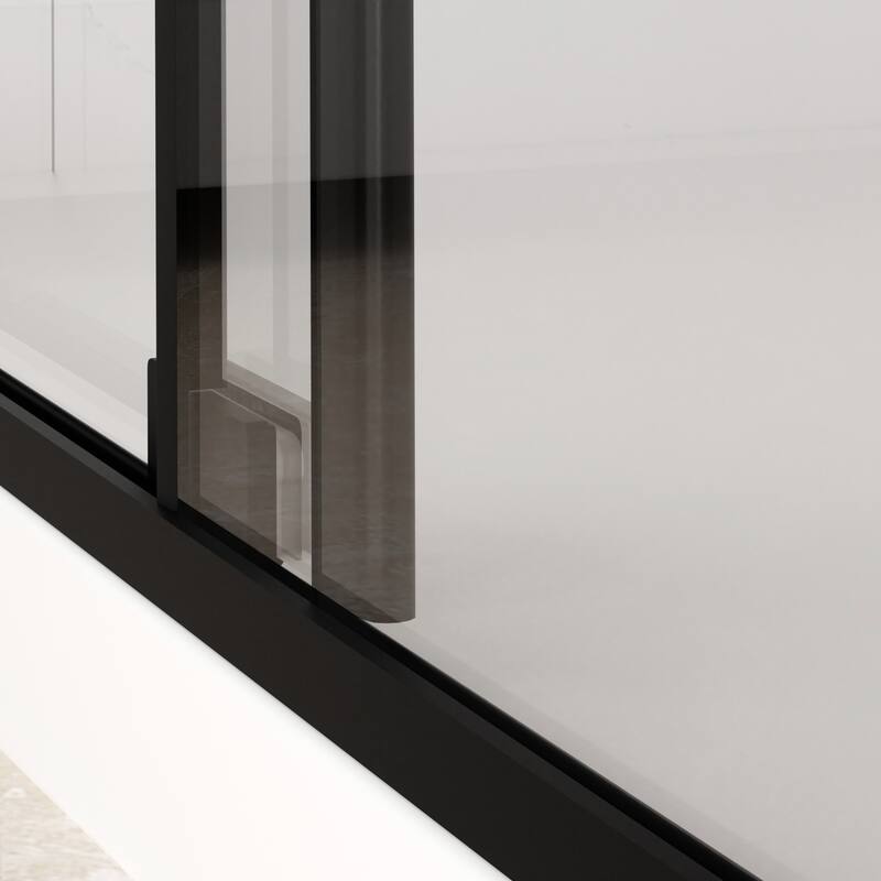 Semi-Frameless Sliding Shower Door