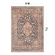 preview thumbnail 2 of 76, Traditional Flat Pile Washable Rug – Pet Friendly, Non-Slip, Ideal for Living Room, Entryway, or Bedroom