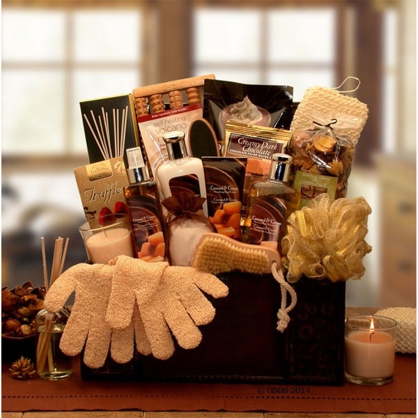 Caramel Spa Treasures Gift Chest. Opens flyout.