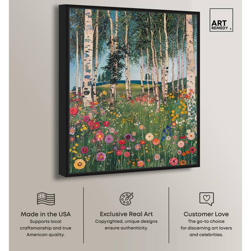 Aspen Aura Canvas by Art Remedy