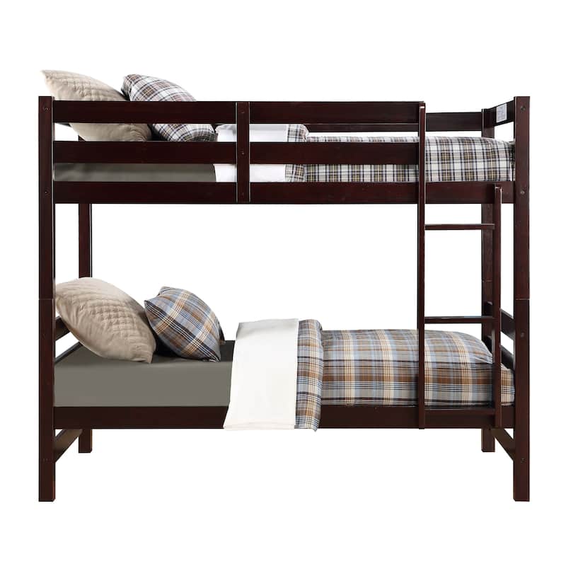 Valais Twin/Twin Bunk Bed with Front Ladder