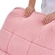 preview thumbnail 6 of 15, VECELO Rocking Chair Nursery Teddy Fabric Modern Upholstered Glider Rocker with High Backrest for Living Room & Bedroom