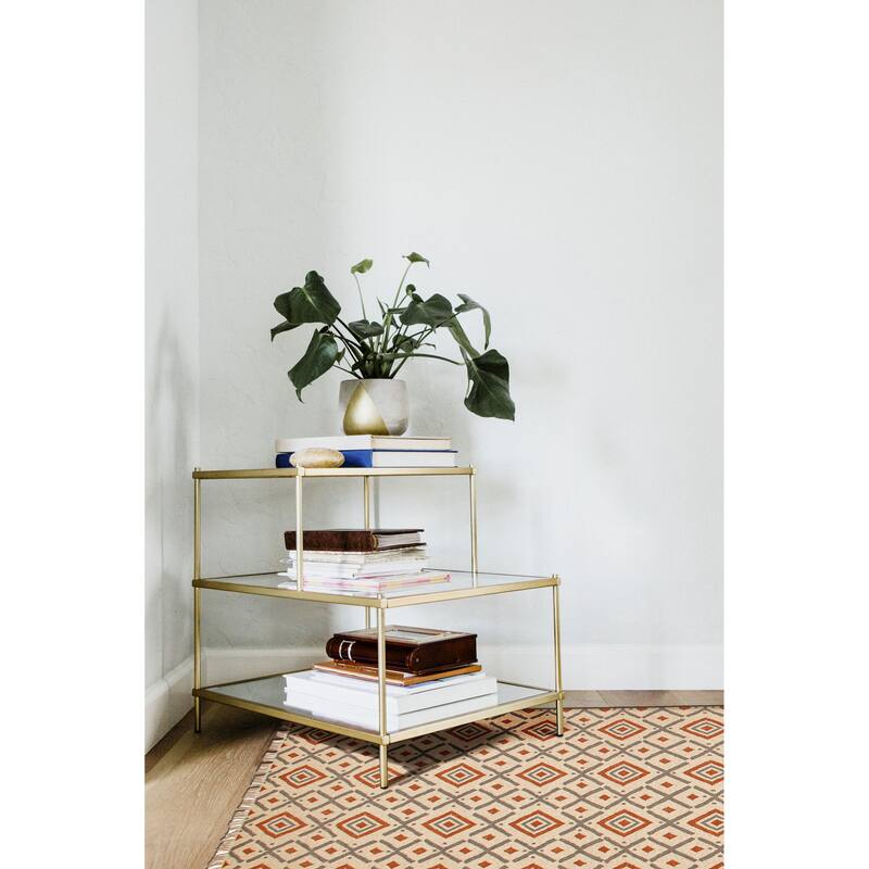 Ankara FW Cream Kilim 5'2" x 8'2" - 5'2 x 8'2