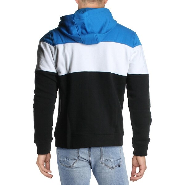 fila men's logo fleece hoodie