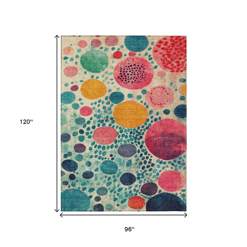 HomeRoots Geometric Transitional Rectangle Outdoor Rug
