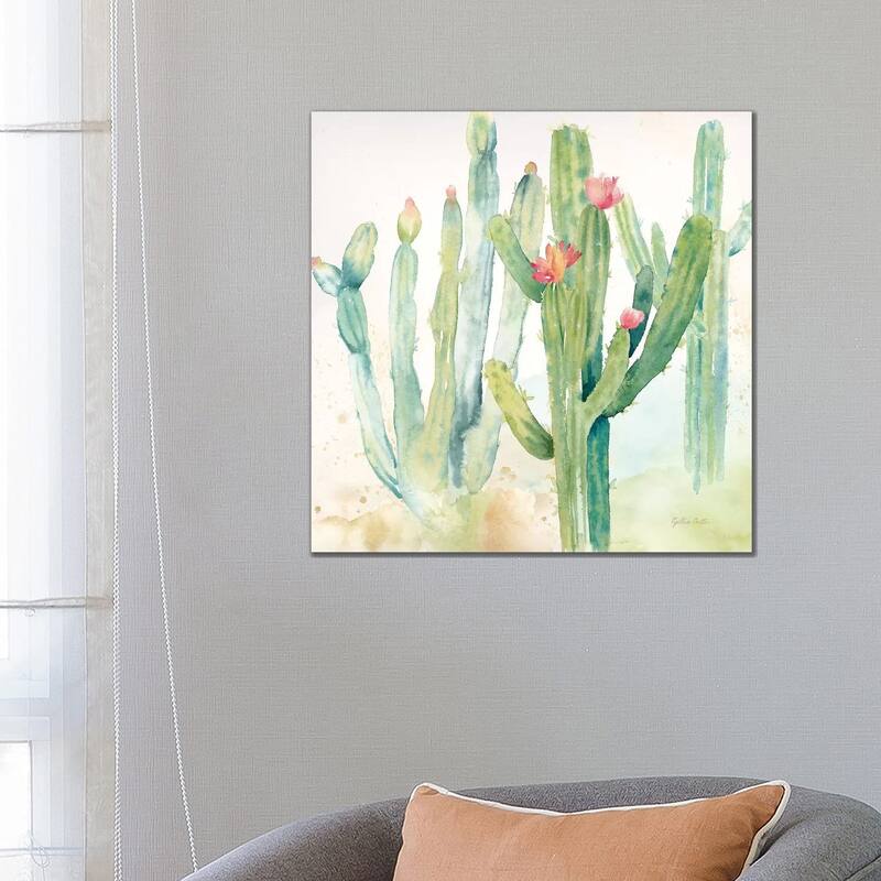iCanvas "Cactus Garden II" by Cynthia Coulter Canvas Print - 26x26x1.5