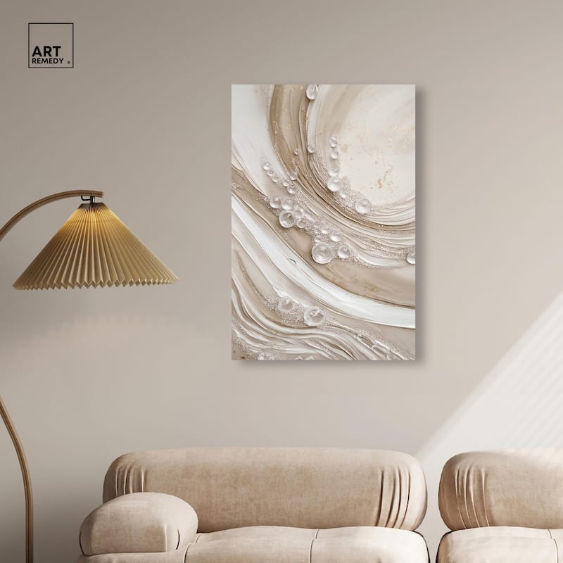 Chromatic Concretions I Canvas by Art Remedy, Gallery Wrapped