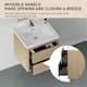 Option Oak Natural Wood + Antique White