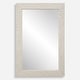 preview thumbnail 1 of 4, Rectangular Wall Mirror - 59.5" - Stone Veneer Finish
