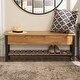 preview thumbnail 1 of 30, Middlebrook Designs Paradise Hill Lift-top Storage Bench Barnwood