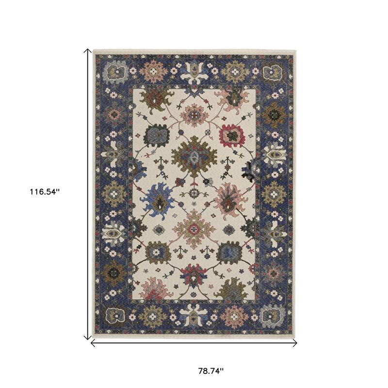 HomeRootsFloral Traditional Runner Area Rug