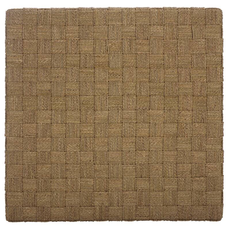 SAFAVIEH Couture Norabelle Seagrass Coffee Tabl - 42"W x 42"D x 17"H