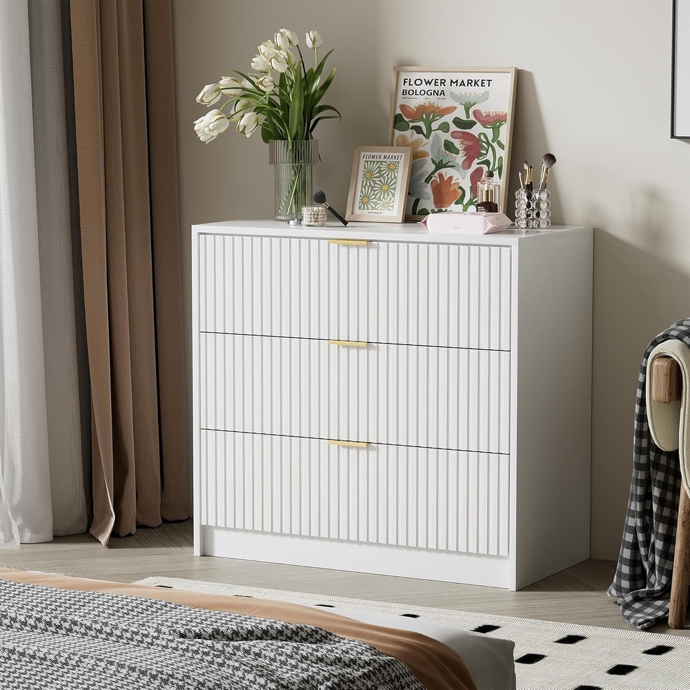 modern glam dresser Manhattan Comfort Granville Standard Dresser