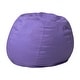 preview thumbnail 1 of 191, Small Refillable Bean Bag Chair for Kids and Teens Purple