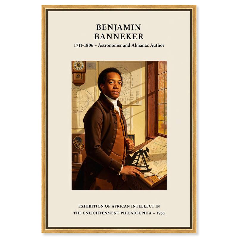 Astronomer at Work Canvas by Art Remedy - Gold - 30" x 45"