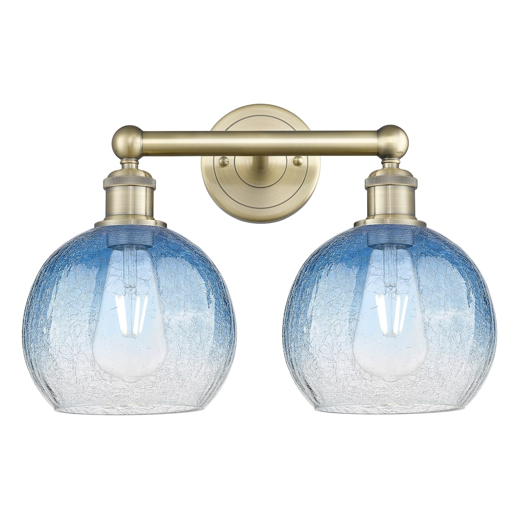 Innovations Lighting Endless Possibilities Edison - Brookhaven Globe - 2 Light 17" Bath Vanity Light