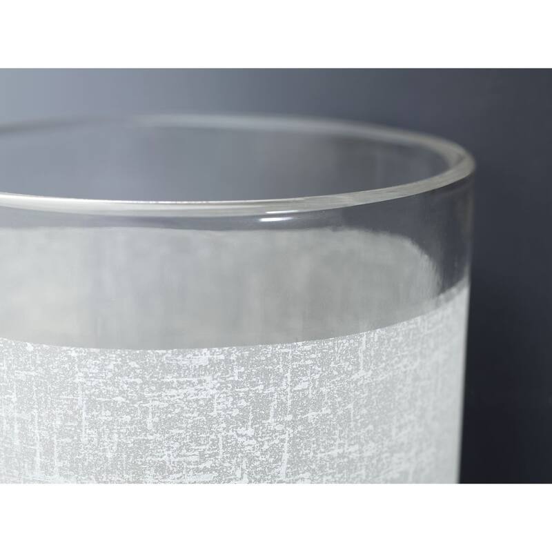 Alexa Collection 9-Light Brushed Nickel Etched Linen With Clear Edge Glass Modern Chandelier Light