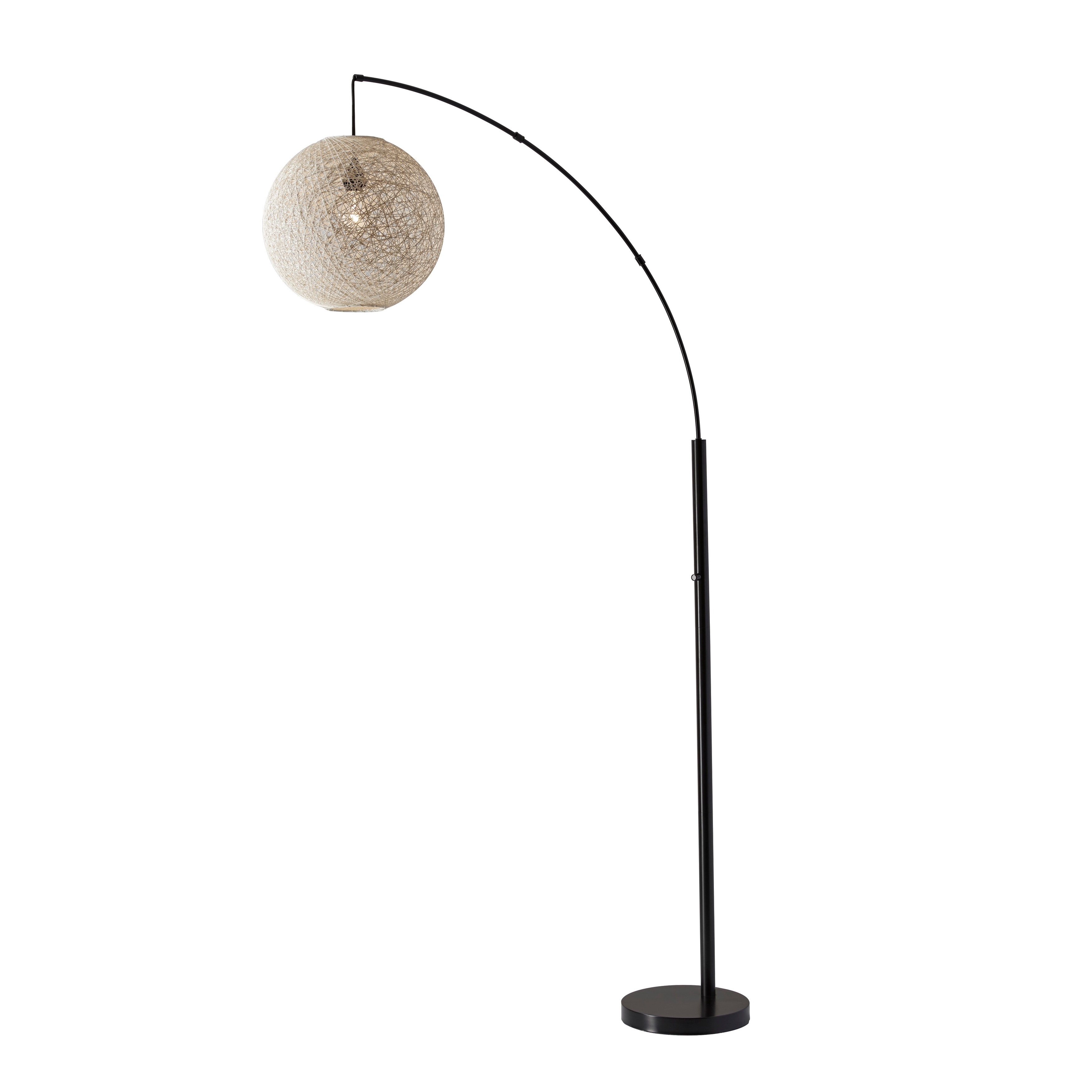 Adesso Havana Bronze Arc Lamp