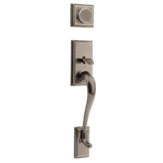 Kwikset Signature Series Hawthorne Dummy Handleset - Exterior Trim