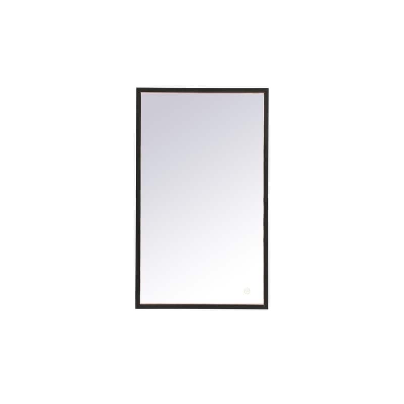 Indigo Home 18x30 inch LED mirror with adjustable color temperature