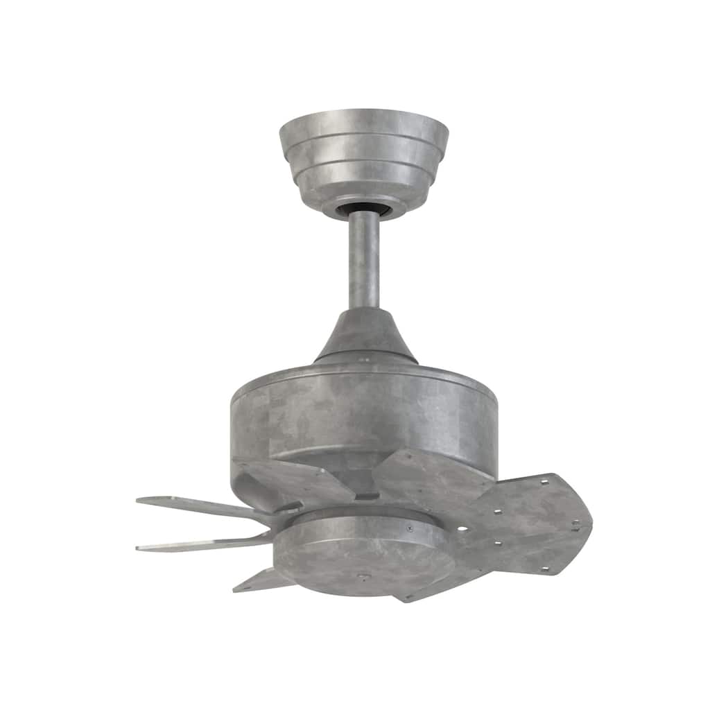 Levon Custom Indoor/Outdoor Ceiling Fan DC Motor Galvanized