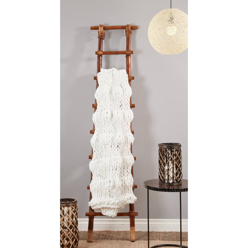 Chunky Knit Design Throw Blanket