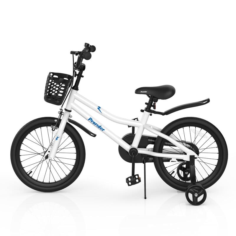 18 Inch Kid's Bike with Training Wheels and Coaster Brake