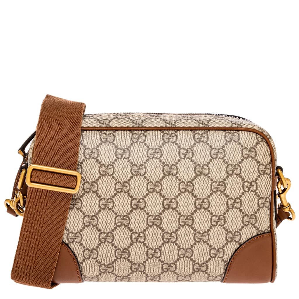 Gucci Men's GG Emblem Small Crossbody Bag