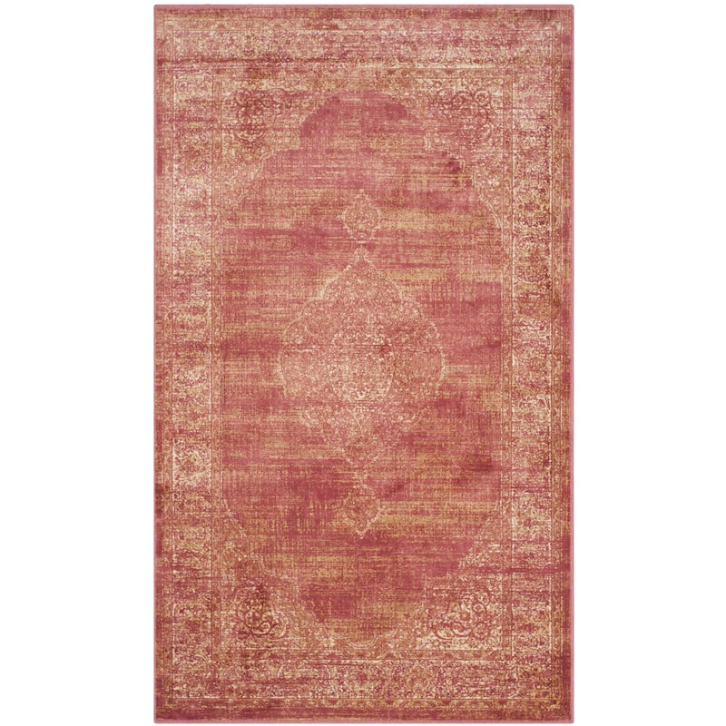SAFAVIEH Vintage Flossie Oriental Distressed Viscose Rug
