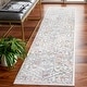 preview thumbnail 3 of 11, SAFAVIEH Layla Ulfrida Shabby Chic Farmhouse Rug 2'2" x 9' Runner - Ivory Grey/Pink - Runner