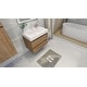 preview thumbnail 40 of 71, Baillie 30'' Wall-Mounted Vanity with Reinforced Acrylic Sink