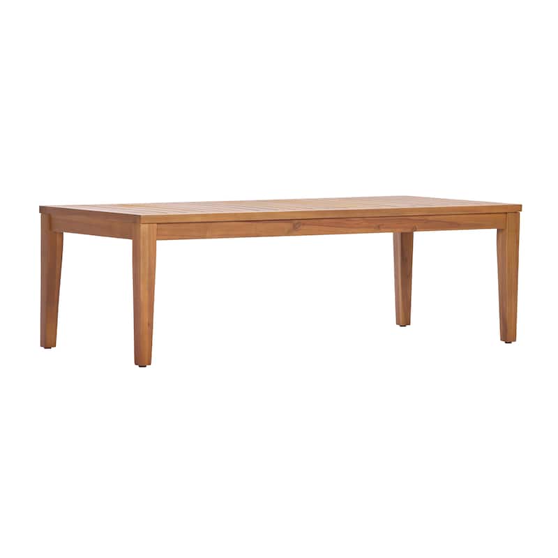 Christopher Knight Home Thalyn Acacia Wood Slatted Outdoor Coffee Table