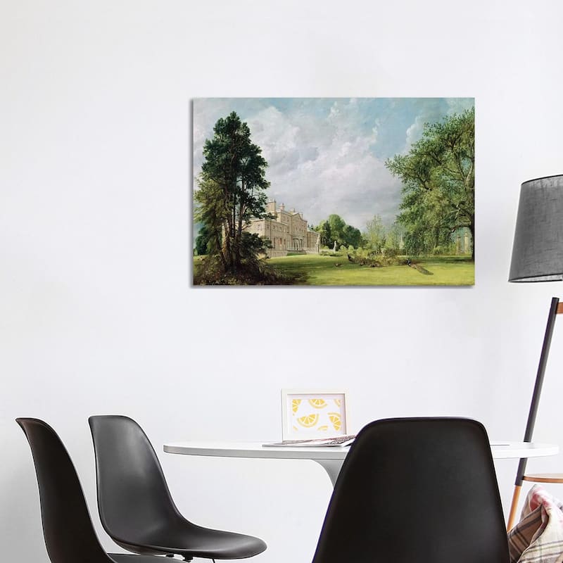 iCanvas "Malvern Hall, Warwickshire, 1821 " by John Constable Canvas Print - 26x40x1.5