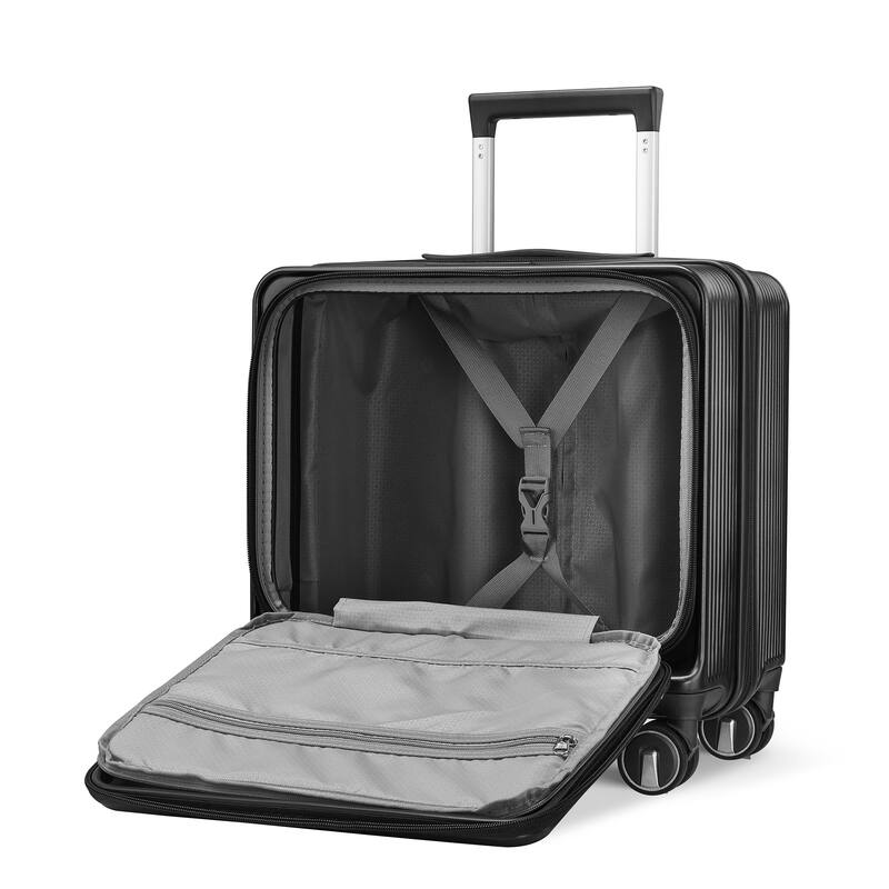18" Carry On Luggage with Front Open Door &Laptop Interlayer