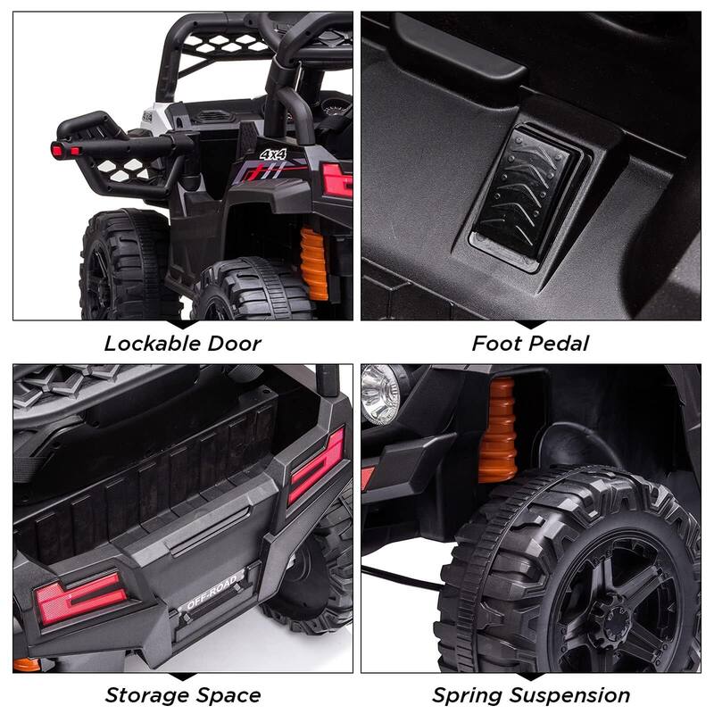 12V Kids Ride On Car Truck w/Parent Remote Control