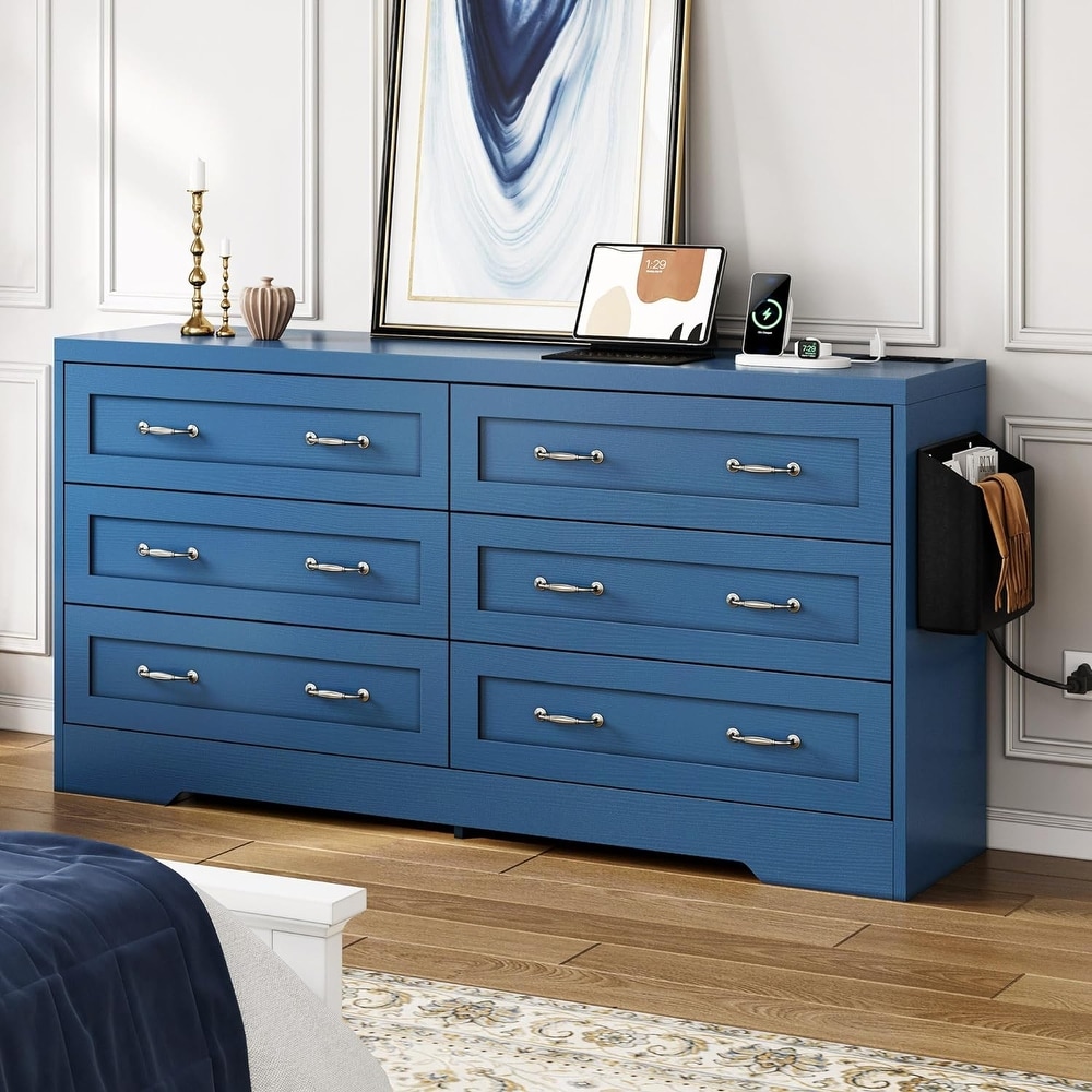 Blue nursery dresser outlet