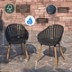 preview thumbnail 6 of 8, Certified Teak Finish Patio Dining Set, Ideal Extendable Set for Outdoors