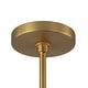 preview thumbnail 18 of 91, Mid Century 4-Light Conical Fabric Shade Lantern Pendant Ambient Light