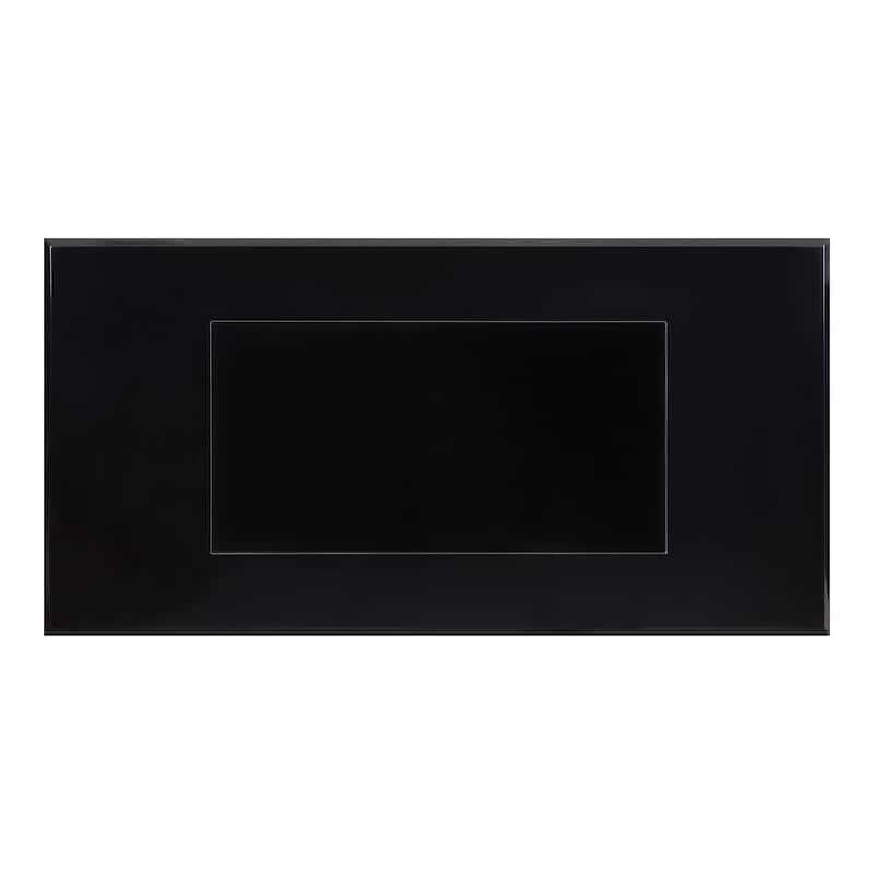 Ameena Contemporary Glass Insert Top Coffee Table by Furniture of America