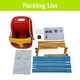 preview thumbnail 14 of 13, Playground Indoor/Outdoor Playset Full Bucket Baby Toddler Swing Sets