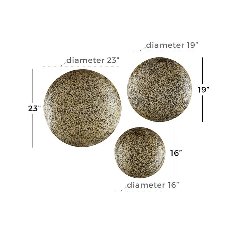 Venus Williams Collection Metal Wall Decor (Set of 3)