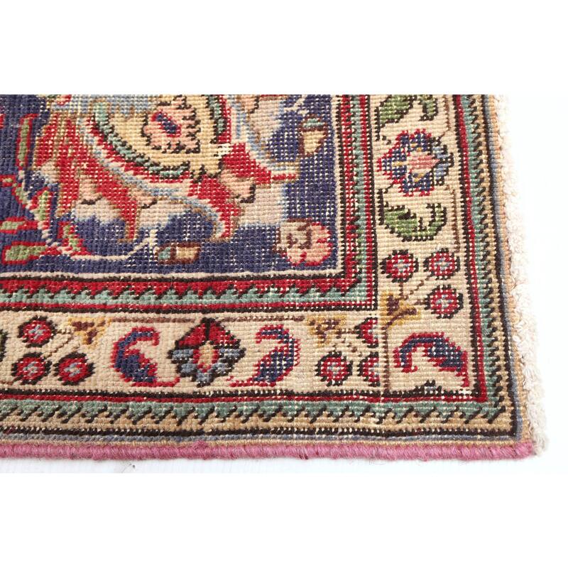 ECARPETGALLERY Hand-knotted Antalya Vintage Red Wool Rug - 9'11 x 13'0