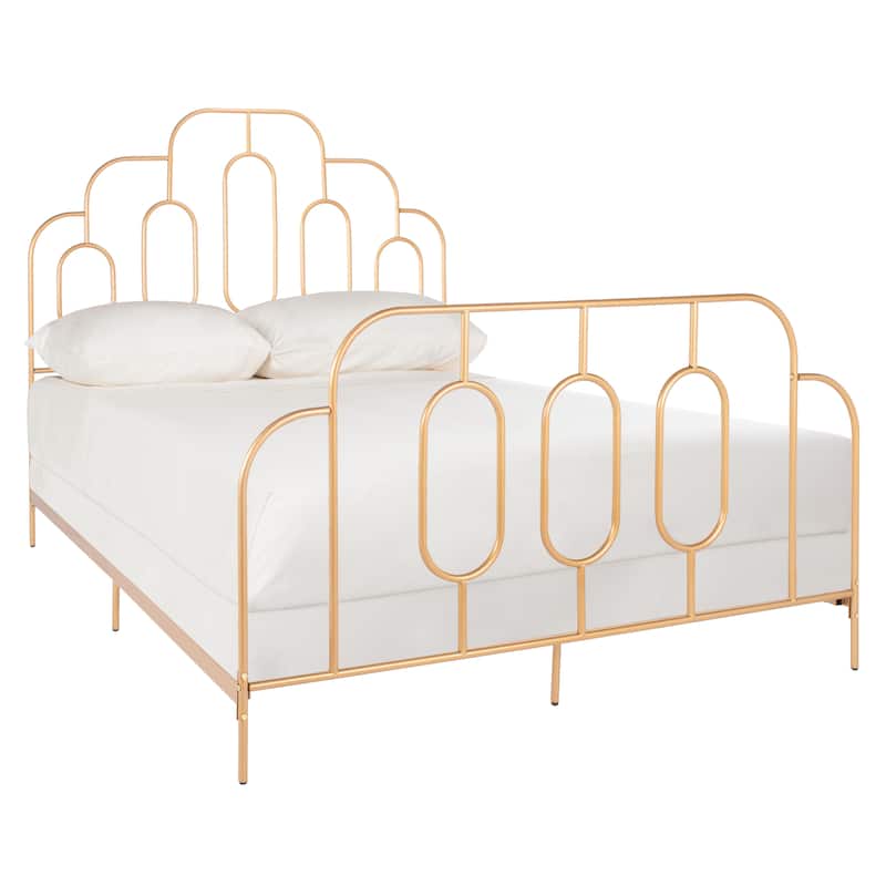 SAFAVIEH Alcie Retro Metal Bed