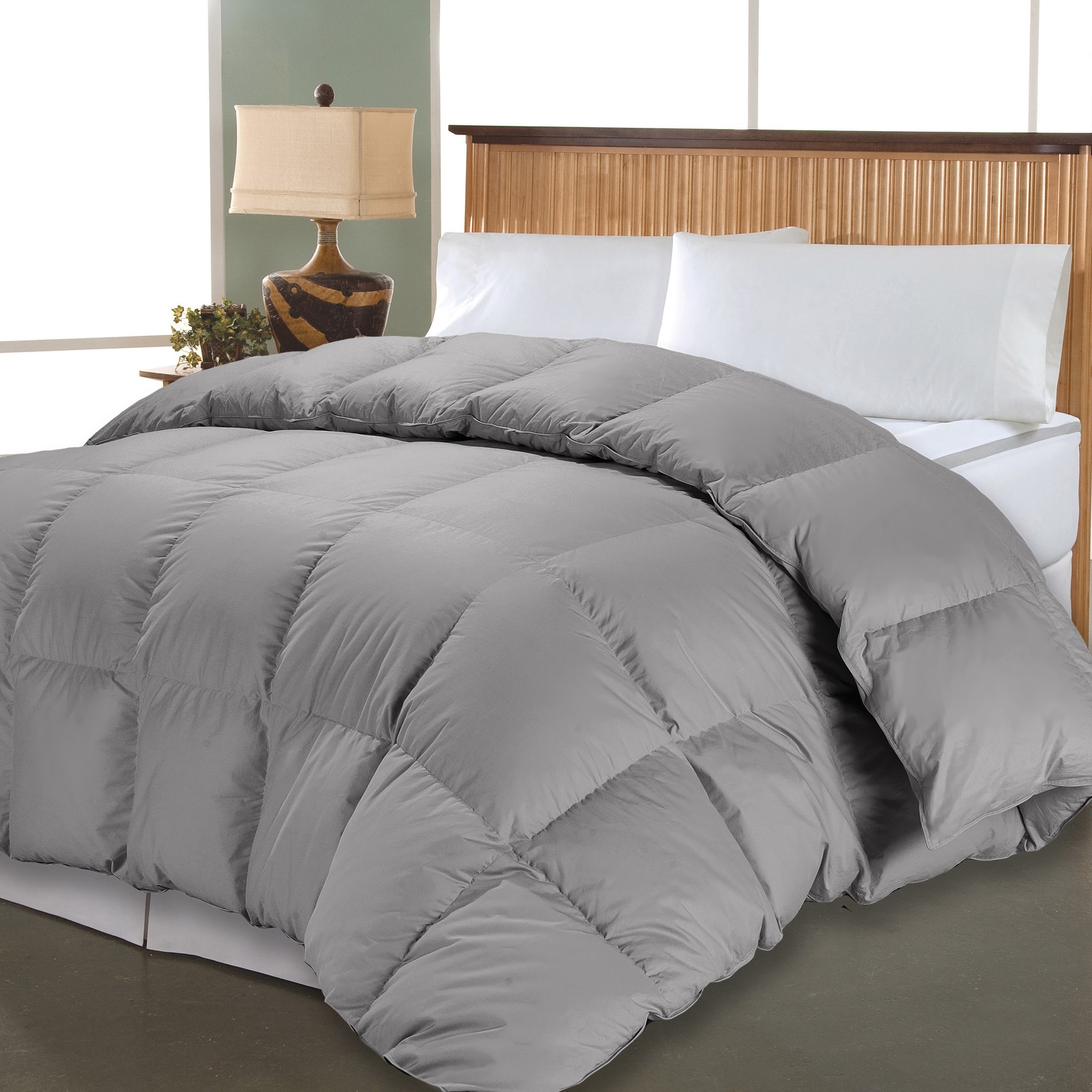Hotel Grand Oversized 1000TC Pima Cotton Down Alternative Comforter