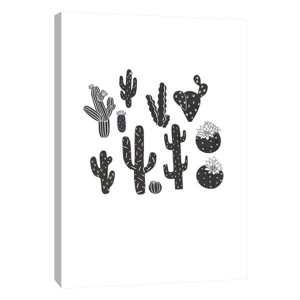 PTM Images 9-105610 PTM Canvas Collection 10" x 8" - "Desert Plants" Giclee Cactuses Art Print on Canvas